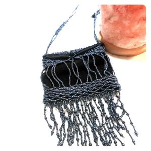 Bohemian Chic Beaded Bag
